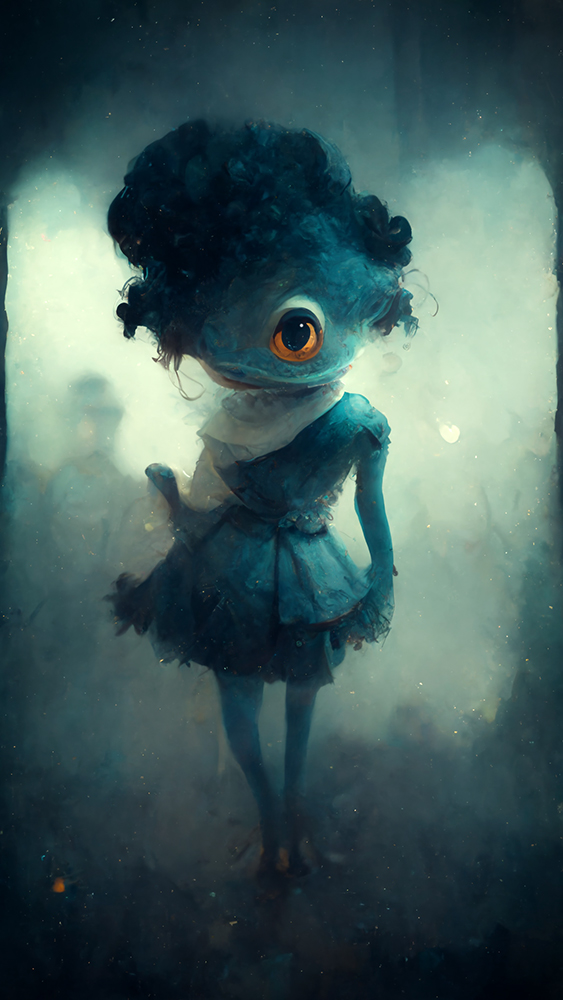 18-Bastopia_Blue_frog-girl_1